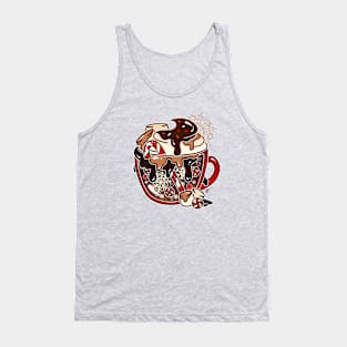 Peppermint Hot Chocolate Tank Top